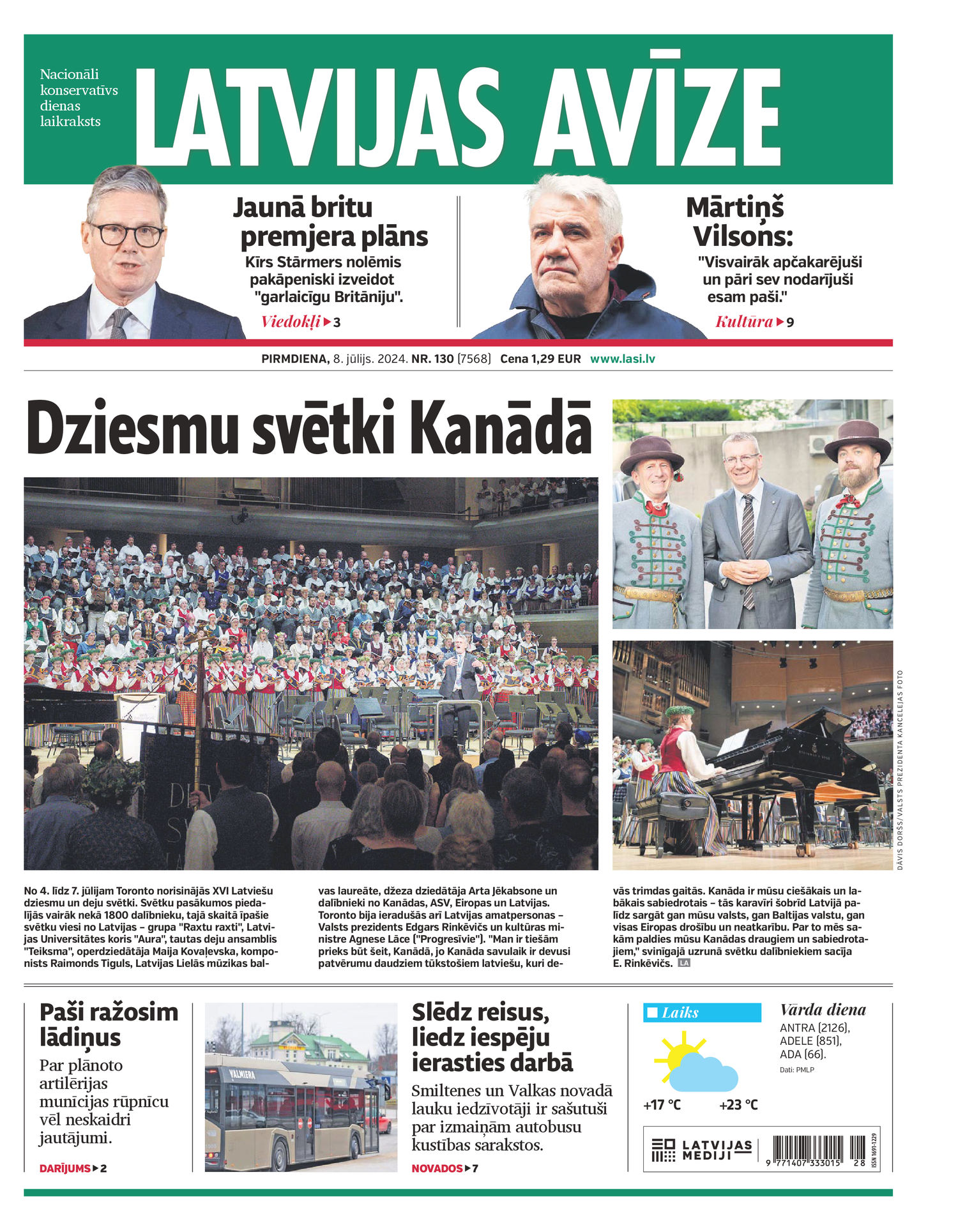 Latvijas Avīze | e-izdevums kioskā Latvijas Avīze | e-izdevums kioskā
