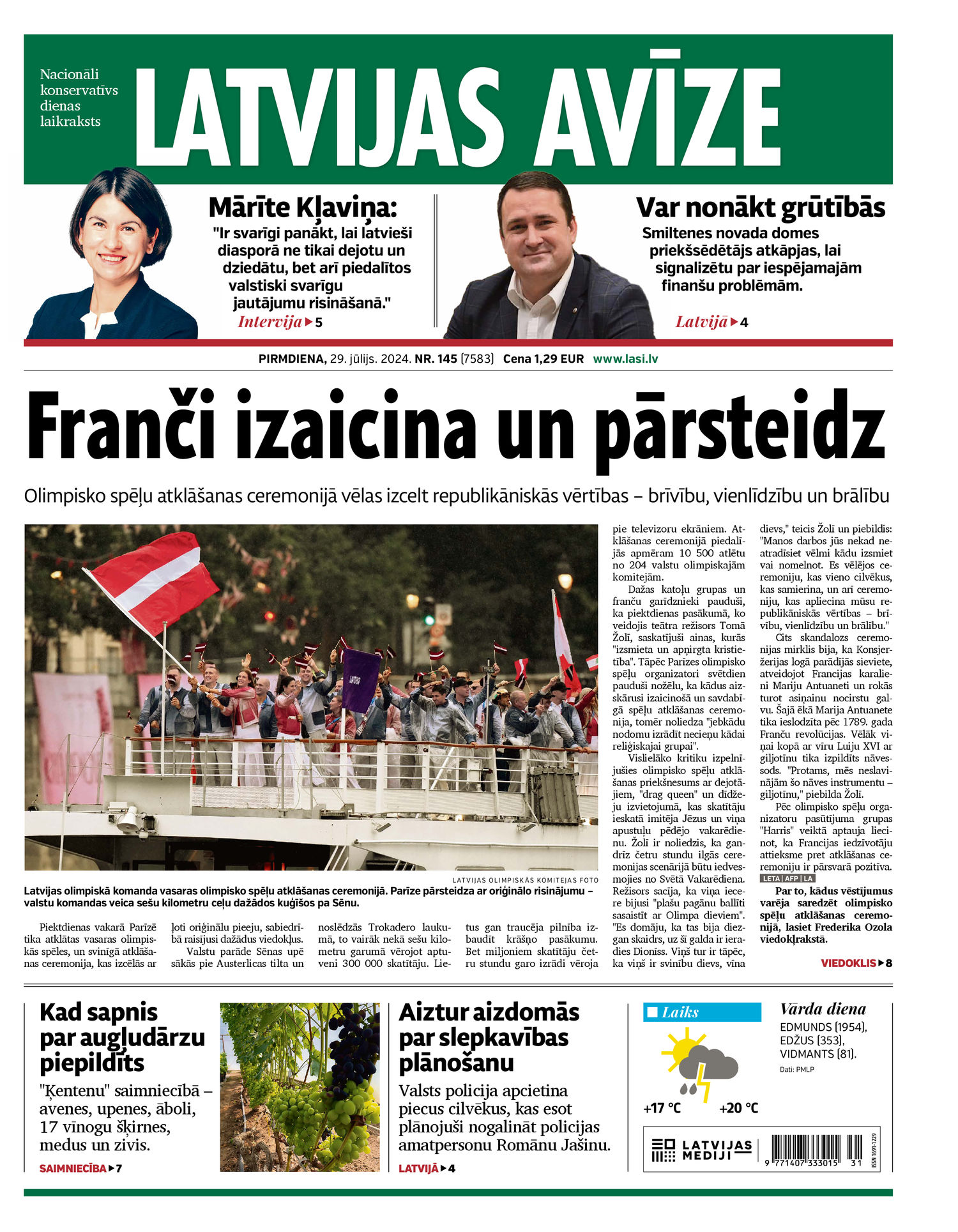 Latvijas Avīze Latvijas Avīze