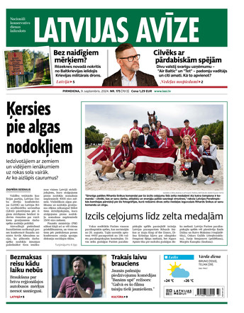 Latvijas Avīze | e- izdevums kioskā