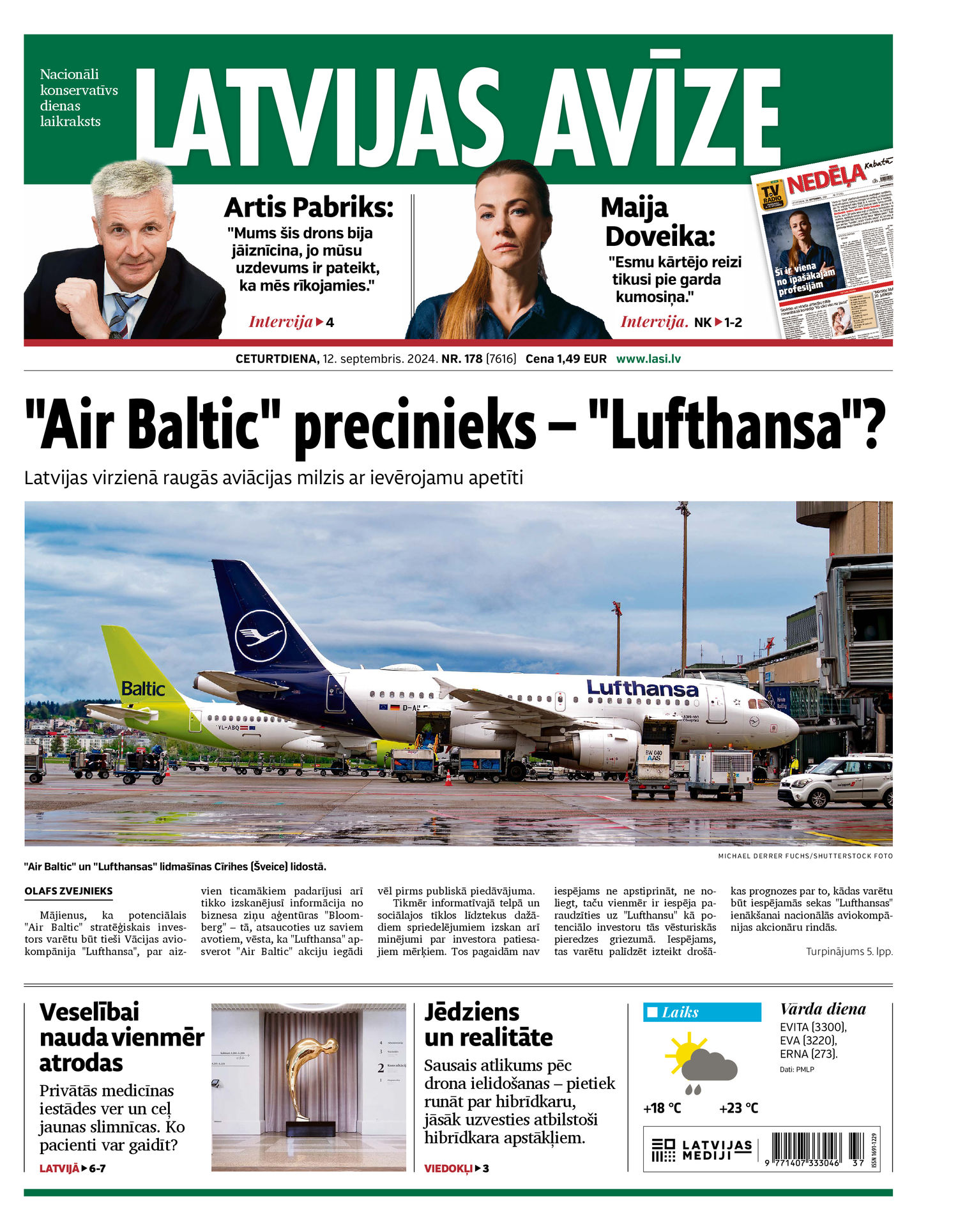 Latvijas Avīze | e-izdevums kioskā Latvijas Avīze | e-izdevums kioskā