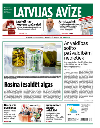 Latvijas Avīze | e- izdevums kioskā