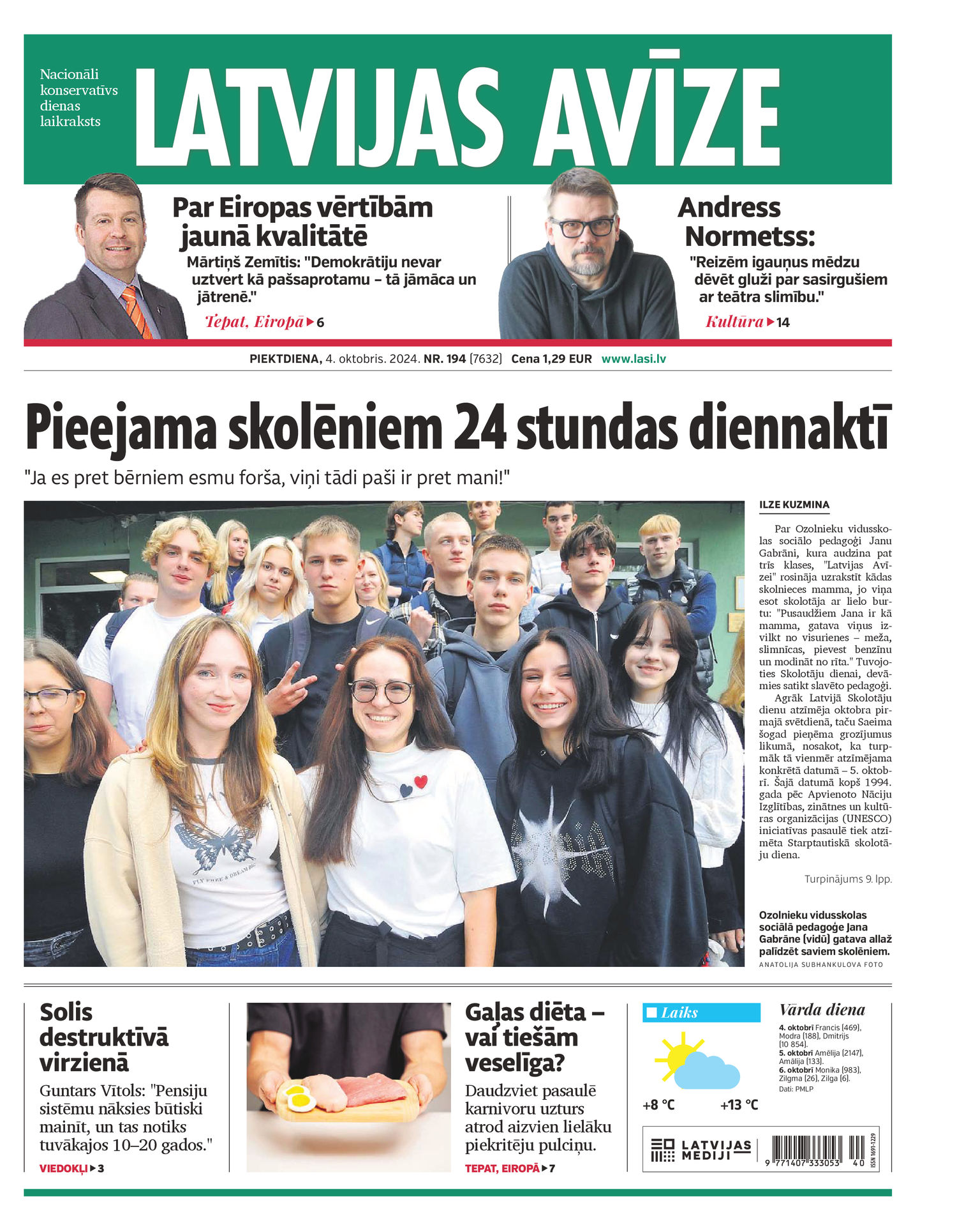 Latvijas Avīze | e-izdevums kioskā Latvijas Avīze | e-izdevums kioskā