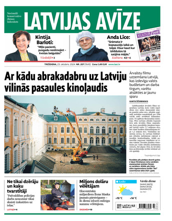 Latvijas Avīze | e- izdevums kioskā