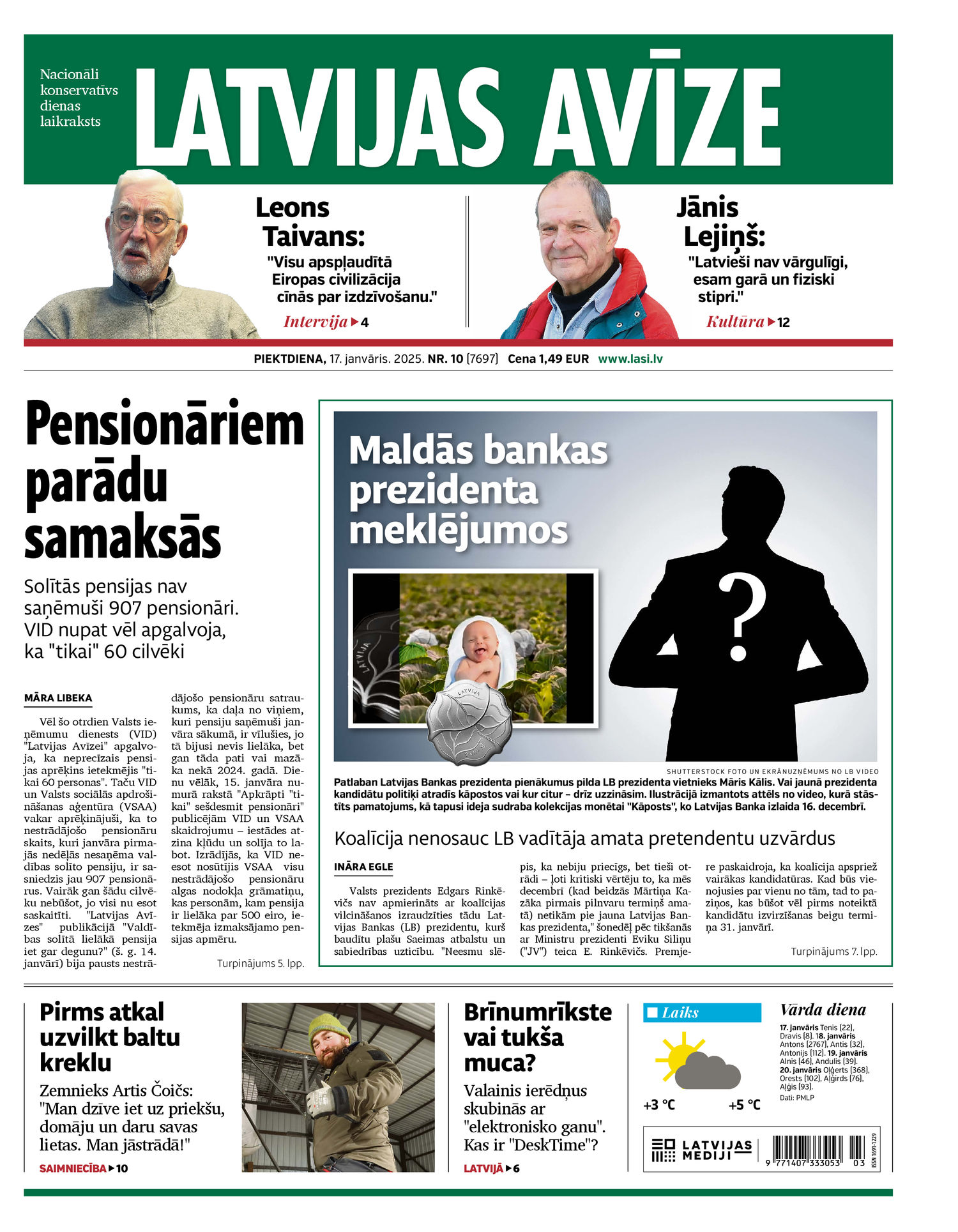 Latvijas Avīze | e-izdevums kioskā Latvijas Avīze | e-izdevums kioskā