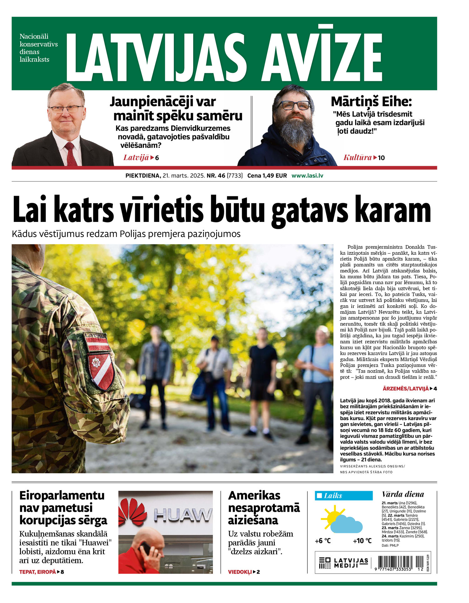 Latvijas Avīze | e-izdevums kioskā