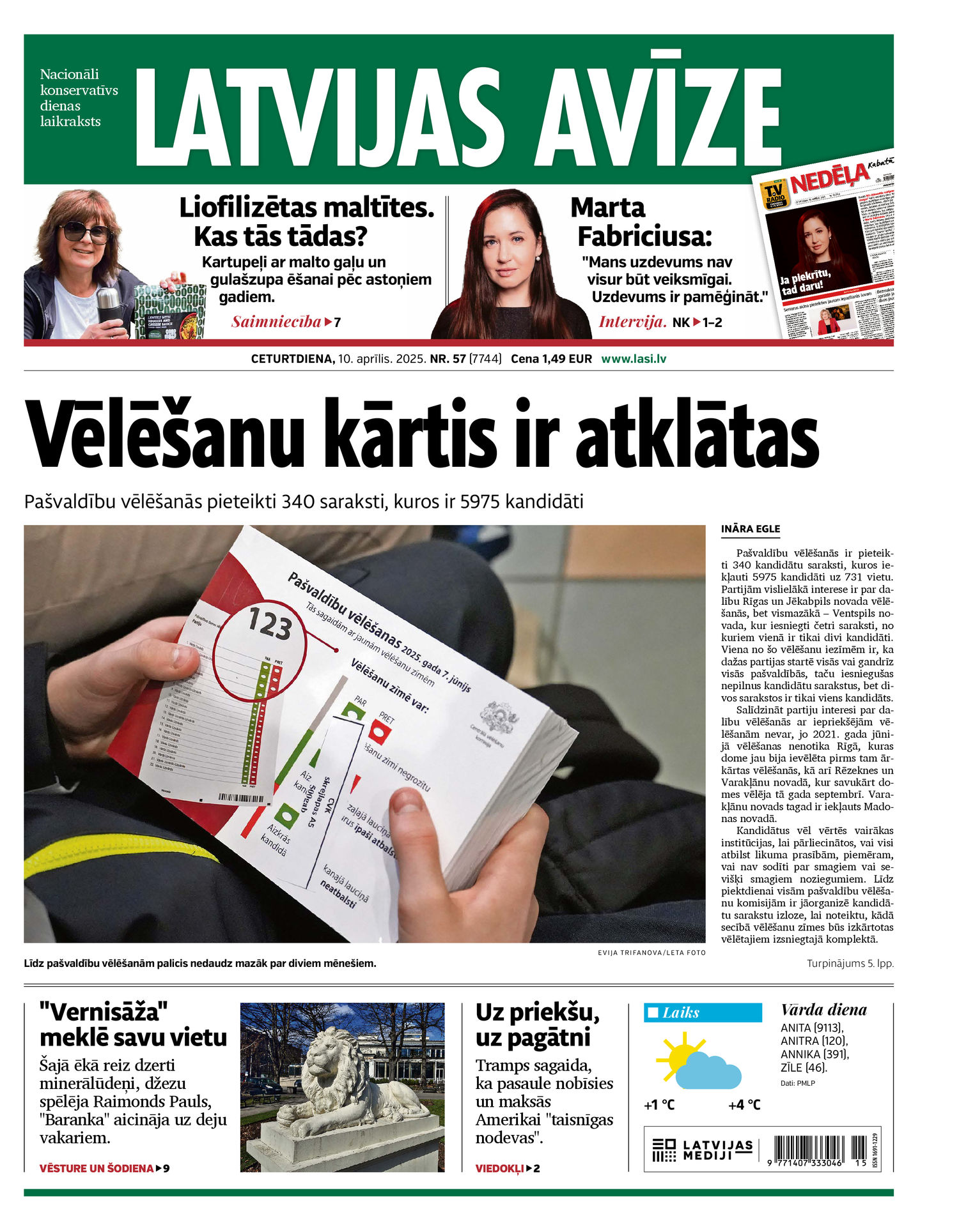 Latvijas Avīze | e-izdevums kioskā Latvijas Avīze | e-izdevums kioskā