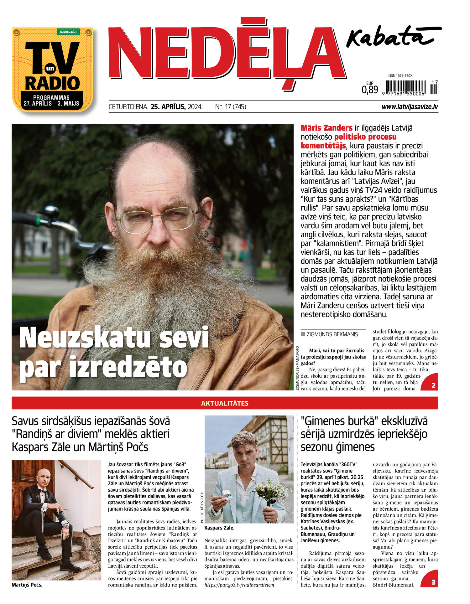 Nedēļa Kabatā | e-izdevums kioskā