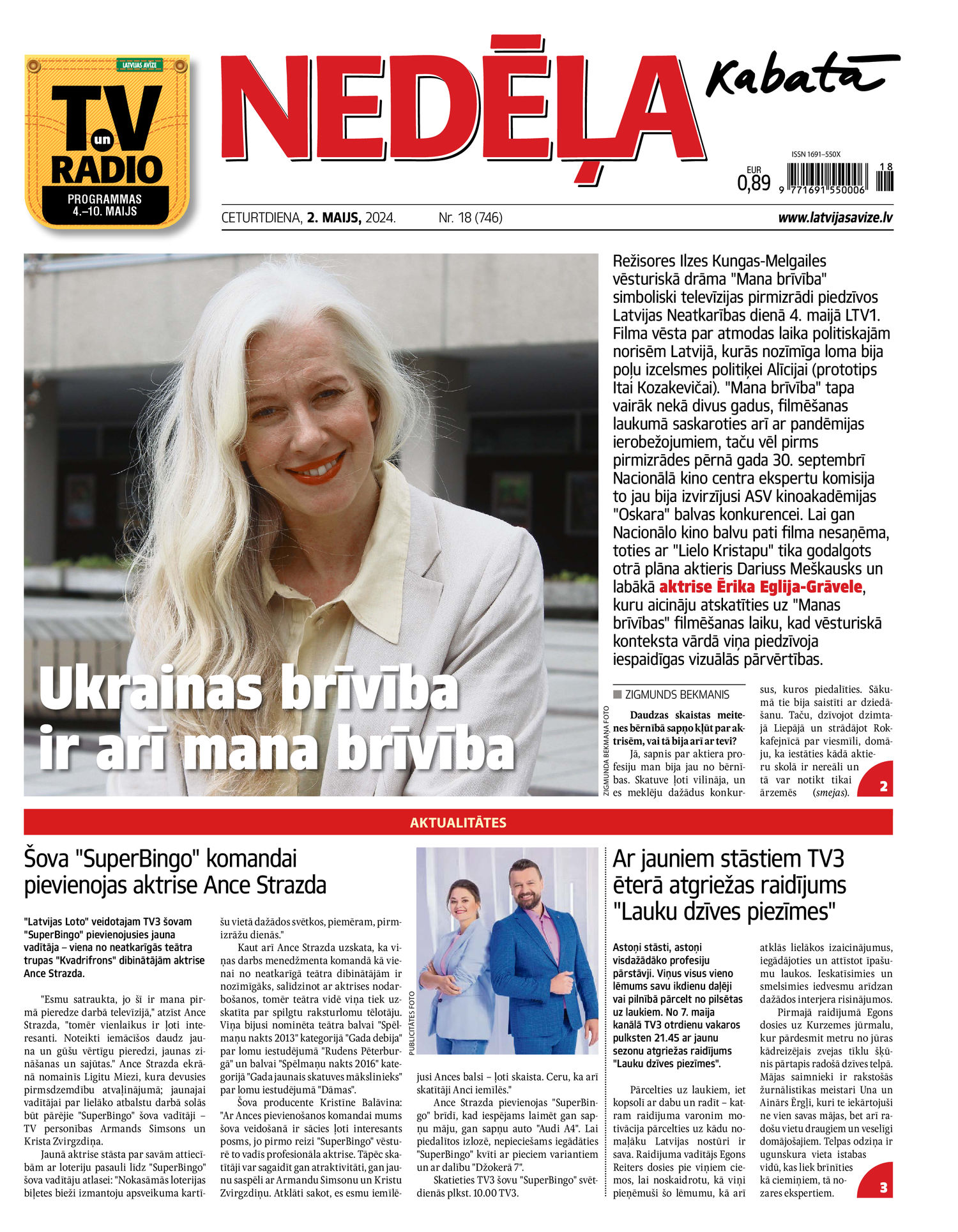 Nedēļa Kabatā | e-izdevums kioskā