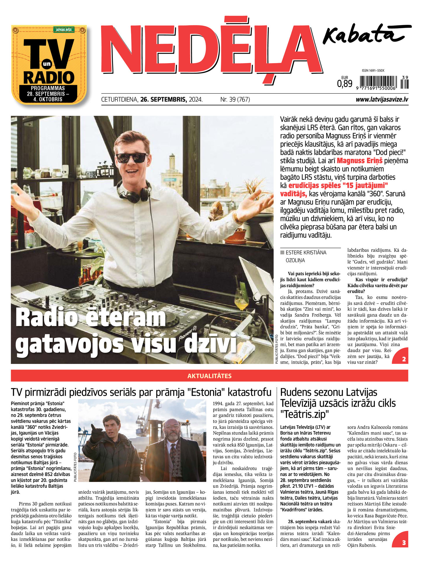 Nedēļa Kabatā | e-izdevums kioskā