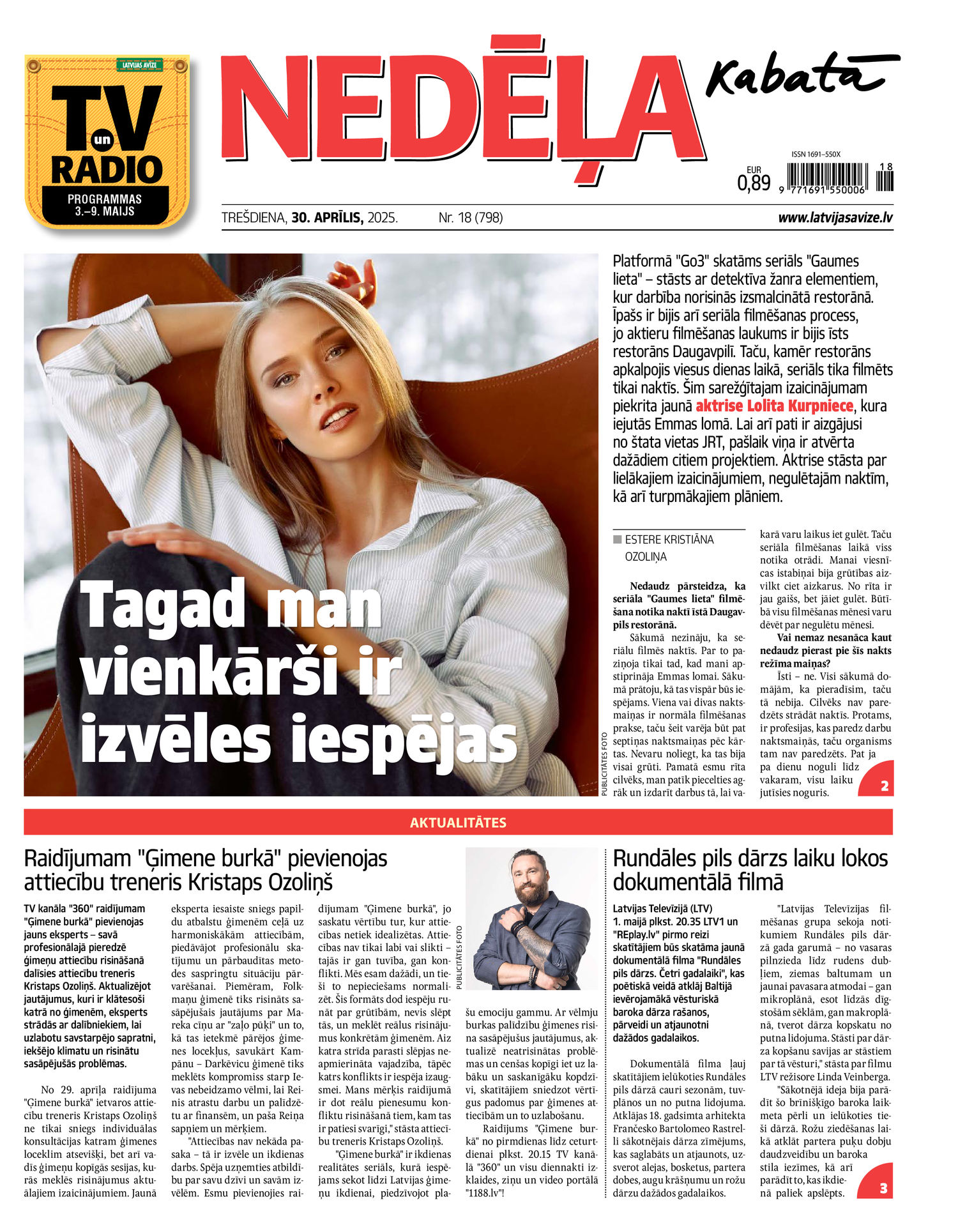 Nedēļa Kabatā | e-izdevums kioskā