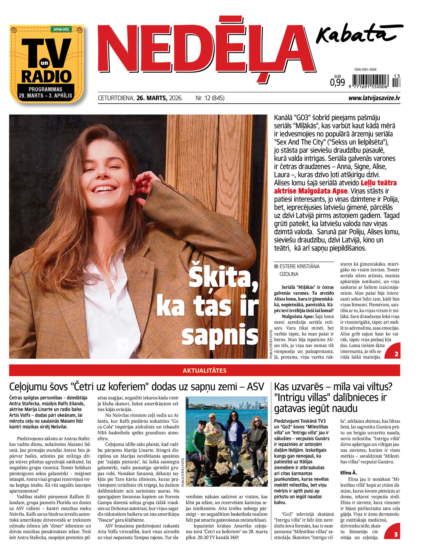 Nedēļa Kabatā | e-izdevums kioskā Nedēļa Kabatā | e-izdevums kioskā