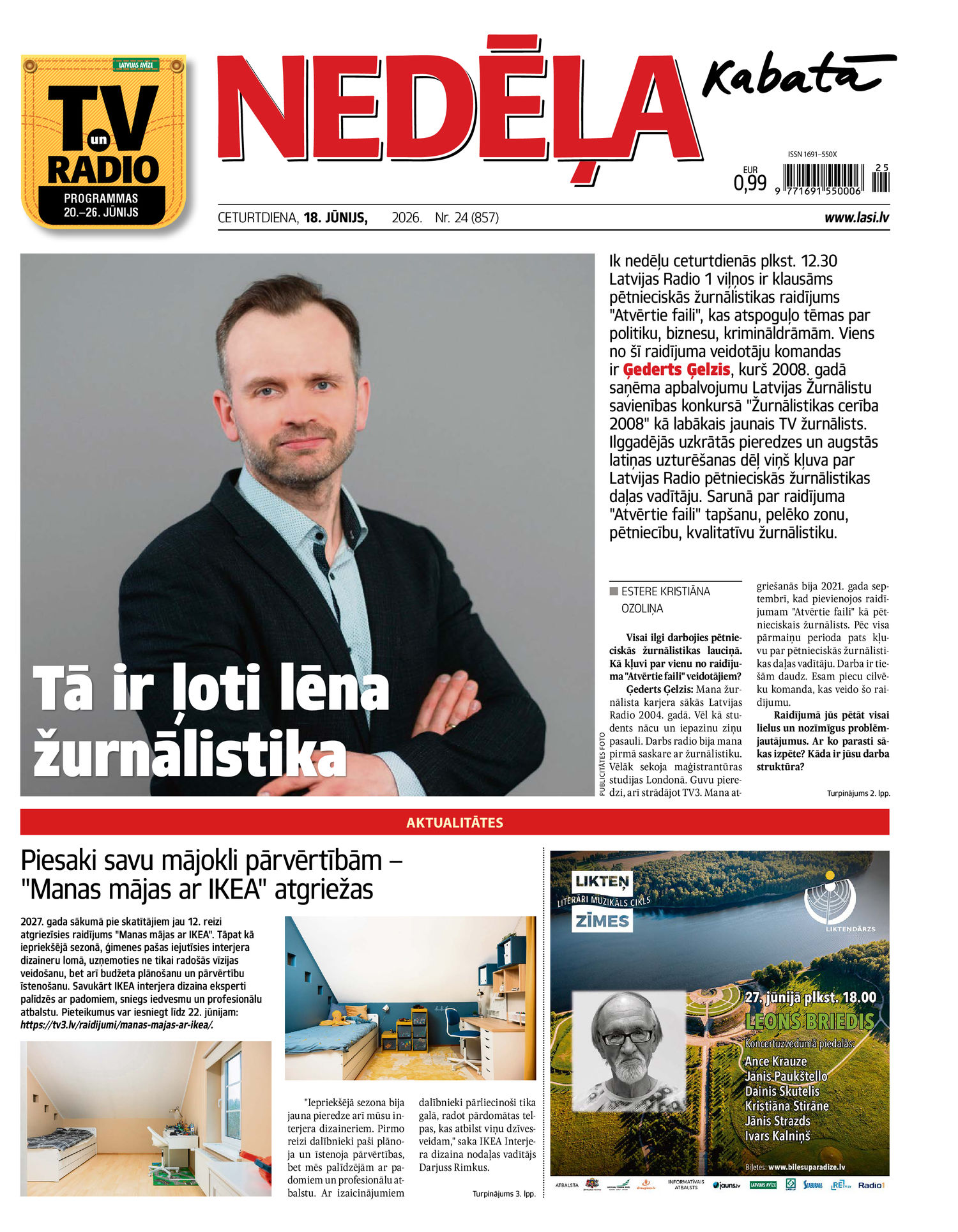 Nedēļa Kabatā | e-izdevums kioskā Nedēļa Kabatā | e-izdevums kioskā