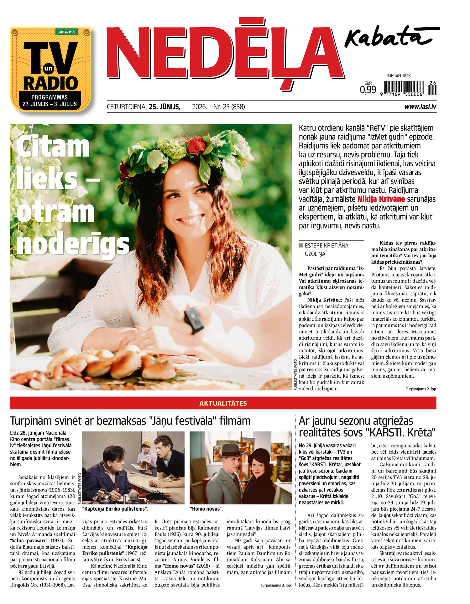 Nedēļa Kabatā | e-izdevums kioskā Nedēļa Kabatā | e-izdevums kioskā