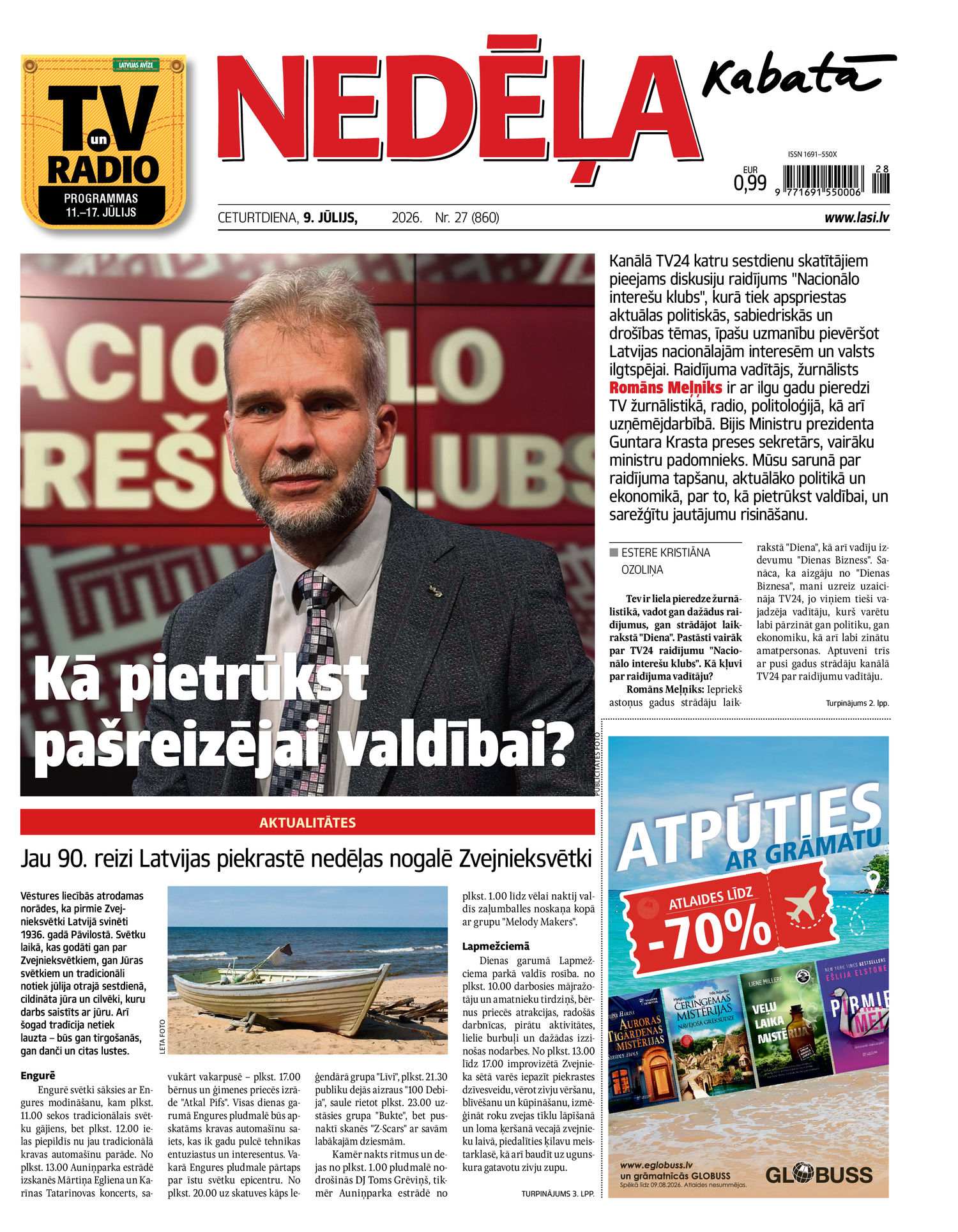 Nedēļa Kabatā | e-izdevums kioskā
