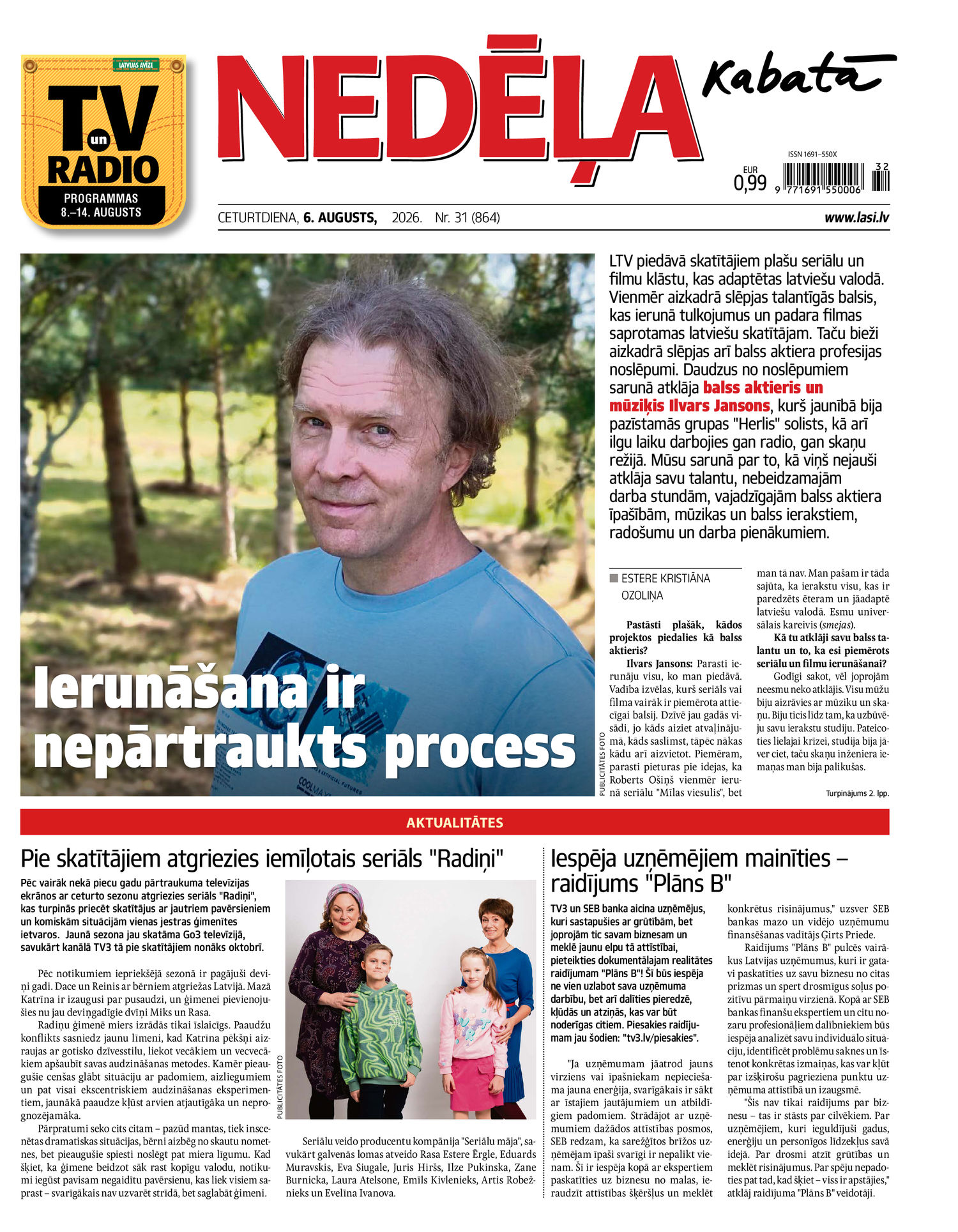 Nedēļa Kabatā | e-izdevums kioskā