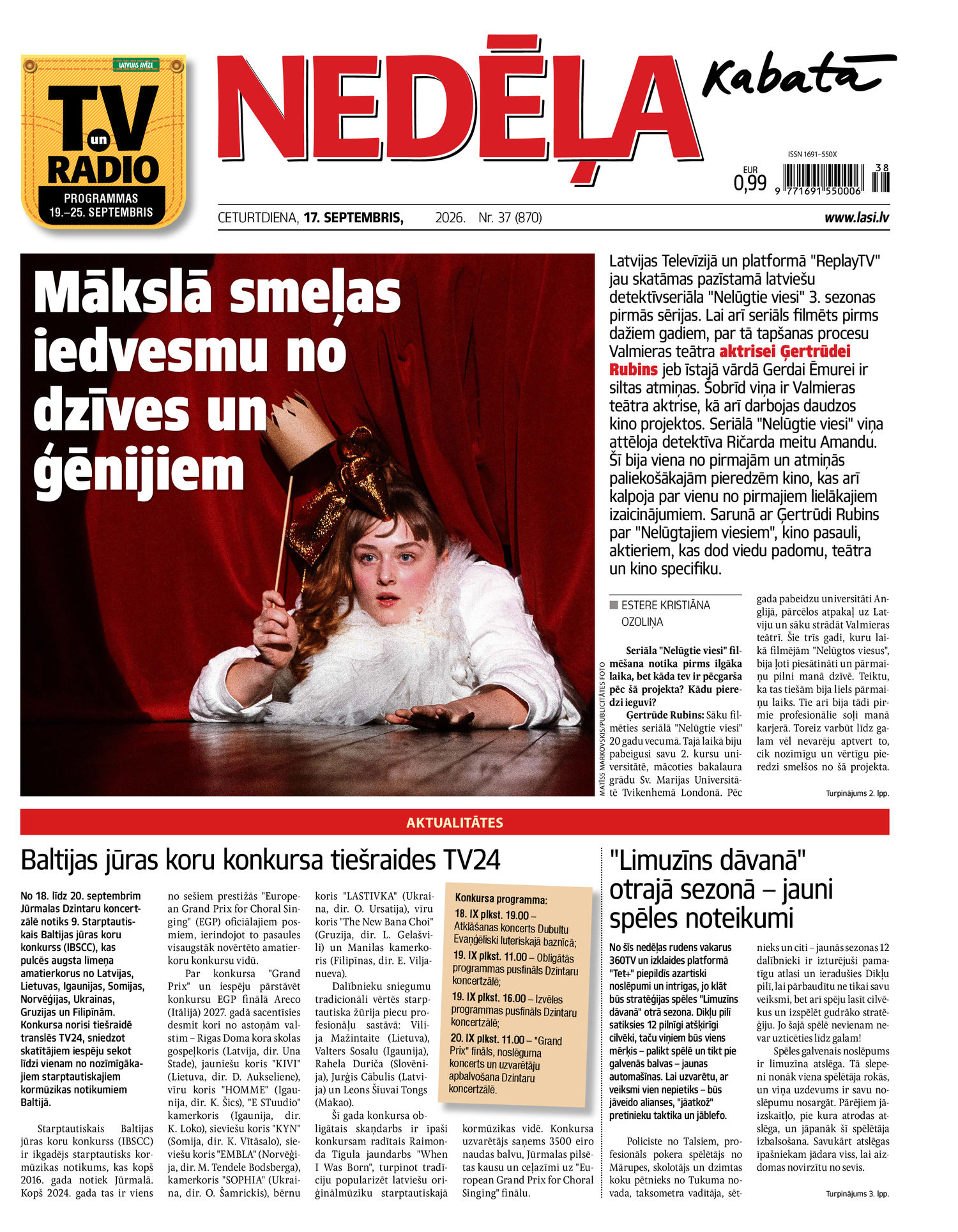 Nedēļa Kabatā | e-izdevums kioskā