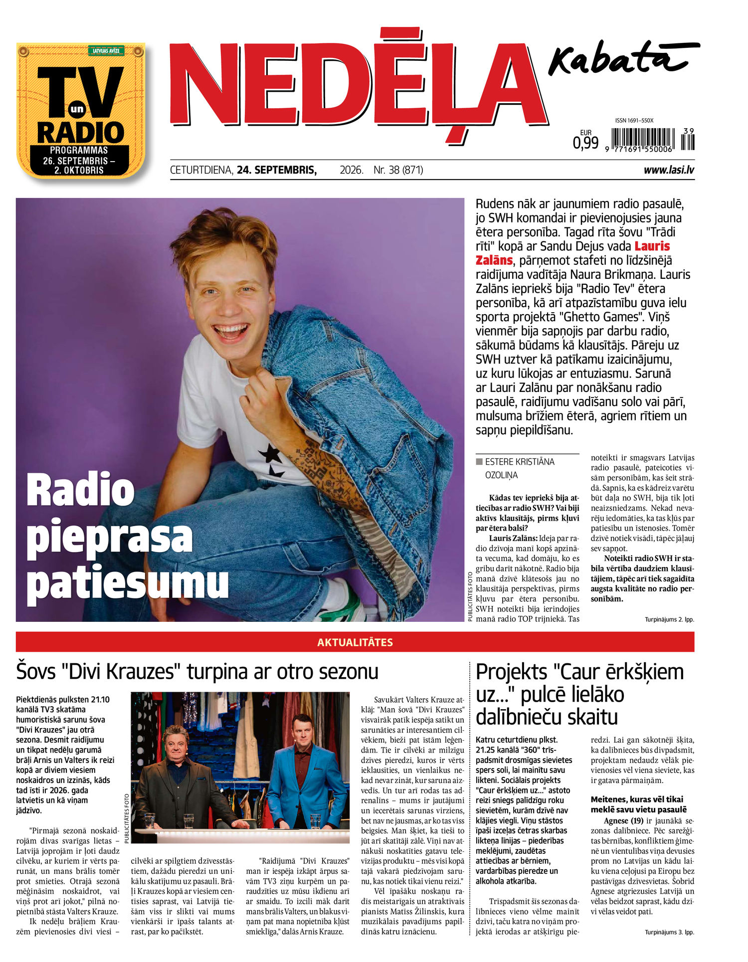 Nedēļa Kabatā | e-izdevums kioskā