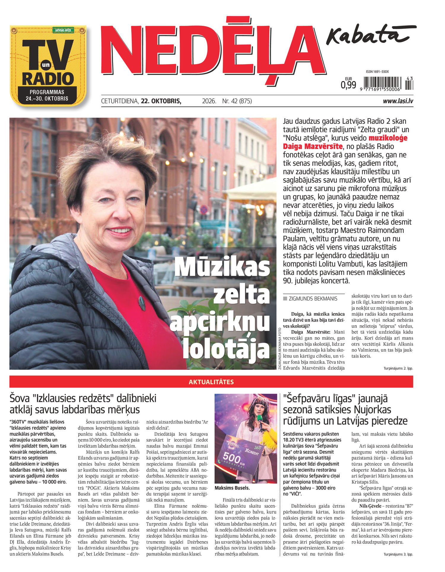 Nedēļa Kabatā | e-izdevums kioskā
