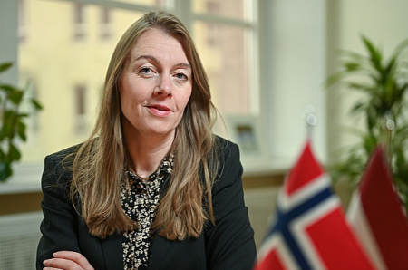 Norvēģijas vēstniece Latvijā Īne Morenga.