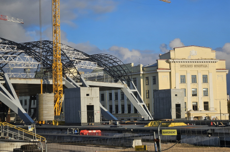 Satiksmes ministrija, "Rail Baltica", "Latvijas dzelzceļš", Rīgas centrālā dzelceļa stacija, Rīga. 31/08/2025.