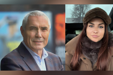 Juris Žagars un Lelde Dreimane.