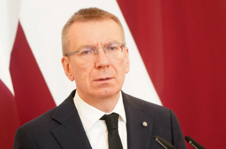 Valsts prezidents Edgars Rinkēvičs.