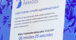 "Biļešu paradīze" vakar preses konferencē demonstrēja, kā izskatīsies ekrāns, Dziesmu svētku biļešu pircējam gaidot rindā internetā.