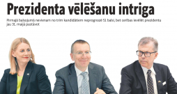 Vēlēšanām pieteikti trīs atšķirīgi kandidāti, no kreisās: Elīna Pinto ("Progresīvie"), Edgars Rinkēvičs ("Jaunā Vienotība") un Uldis Pīlēns ("Apvienotais saraksts"). Priekšvēlēšanu diskusijas parādīja, ka viņiem ir arī dažādas prioritātes, kas saskan tikai pāris jautājumos – par ārējo un iekšējo drošību, kā arī nodomā lielāku uzmanību veltīt reģioniem.