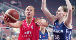 Kitija Laksa – viena no labākajām metējām Eiropas basketbolā.