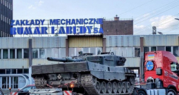 Tanku "Leopard" remonta centrs Polijā.