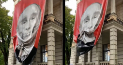 Muzejs akcentē, ka protests nav beidzies - "kopā par Ukrainu, kopā pret Putinu".