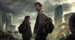 "Pēdējais no mums" ("The Last of Us"). Pedro Paskāls un Bella Remzija.