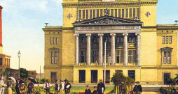 Rīgas Vācu teātra ēka 20. gadsimta sākumā.