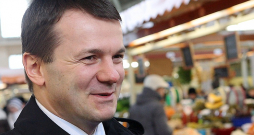 Agrākais "Rīgas Centrāltirgus" valdes priekšsēdētājs Anatolijs Abramovs 2011. gadā.