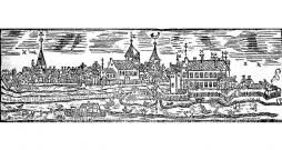 Senākā zināmā Jelgavas panorāma ap 1700. gadu.