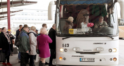 Pasažieru autobuss. 