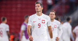 Polijas izlases uzbrucējs Roberts Levandovskis.