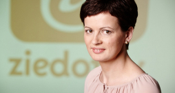 Portāla "Ziedot.lv" vadītāja Rūta Dimanta.