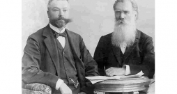 H. Visendorfs un K. Barons 20. gs. sākumā.