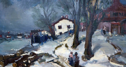 Edgars Vārdaunis, "Ziema". 1938.