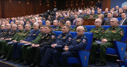 Krievijas armijas militārpersonas. 