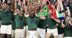 Par vienu no 2023. gada sporta lielākajām uzvarām kļuva Dienvidāfrikas Republikas regbistu uzvara pār Jaunzēlandi Pasaules kausa finālā.
