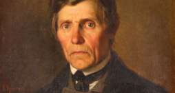 V. P. Vereščagins. Kārļa Fridriha Hūna (1799-1875) portrets.