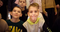 Ukraiņu bērni. Ilustratīvs foto.