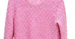 Romantisks rozā džemperis