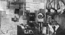 Radiotelegrāfa stacijas darbs Liepājā 1924. gadā.