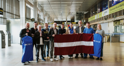 Dons un Latvijas Eirovīzijas delegācija devusies uz Malmi Zviedrijā.