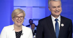 Iepriekšējās Lietuvas prezidenta vēlēšanās 2019. gadā Ingrīda Šimonīte un Gitans Nausēda sacentās otrajā kārtā.