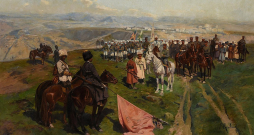 Kaukāza kara noslēgums 19. gs. gleznā.