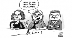 Zīmē Gatis Šļūka. Debates par debatēm nav pieļaujamas!